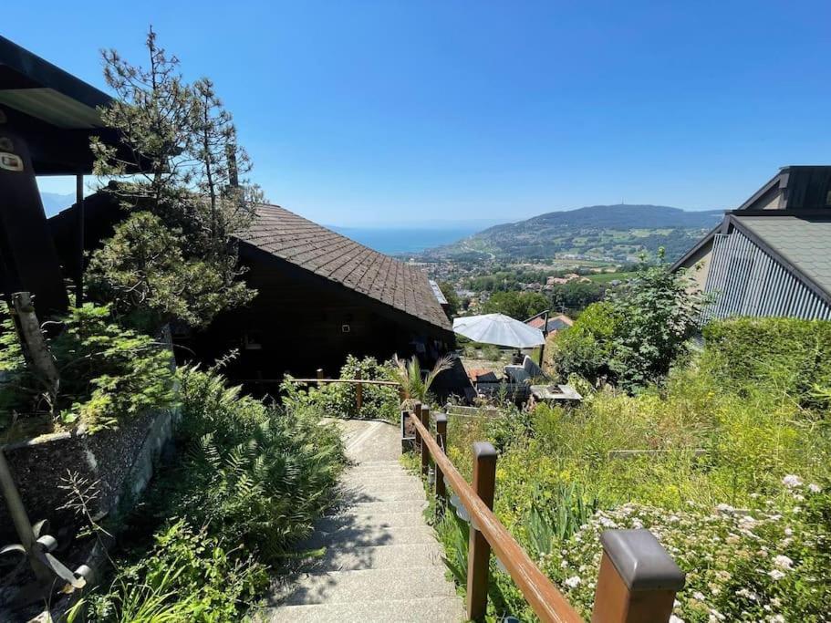 Swiss Chalet - Mountain And Lake View Blonay Exterior foto
